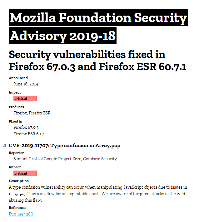 Firefox曝出严重0 day漏洞，所有用户请马上修复